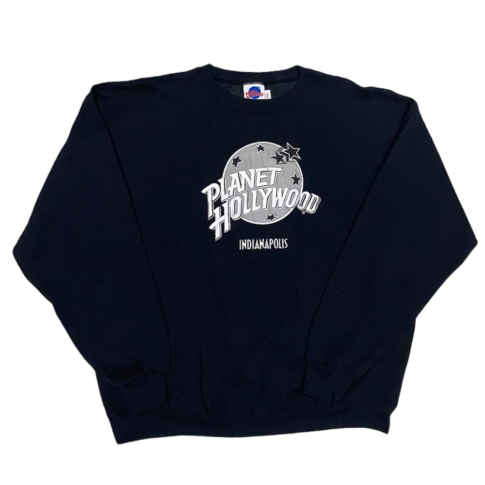 Vintage Planet Hollywood Indianapolis Black Crewneck Sweater